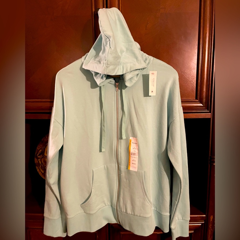 NWT!!! Time and Tru hoodie sweater!!! Large 12-14 y/o